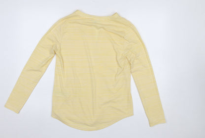 Womens UK Size 10 Jasper Conran Yellow Tunic Blouse