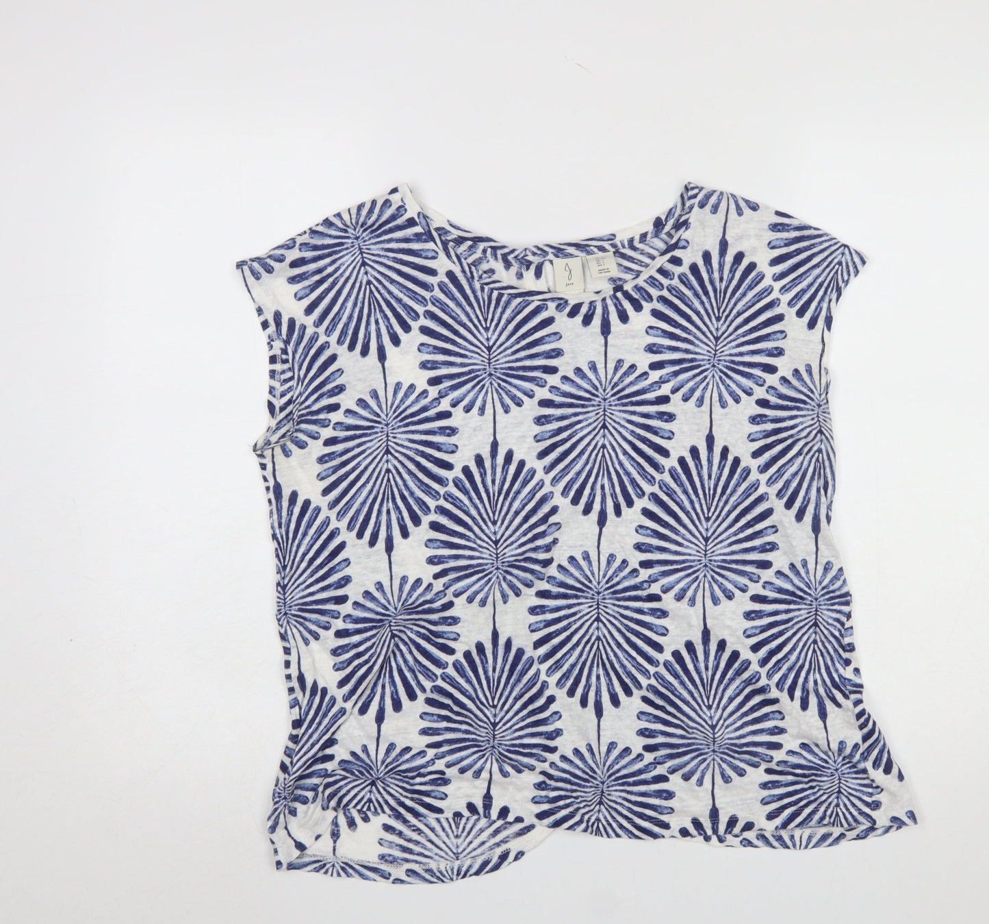 Womens UK Size L JOIE Blue Basic Blouse