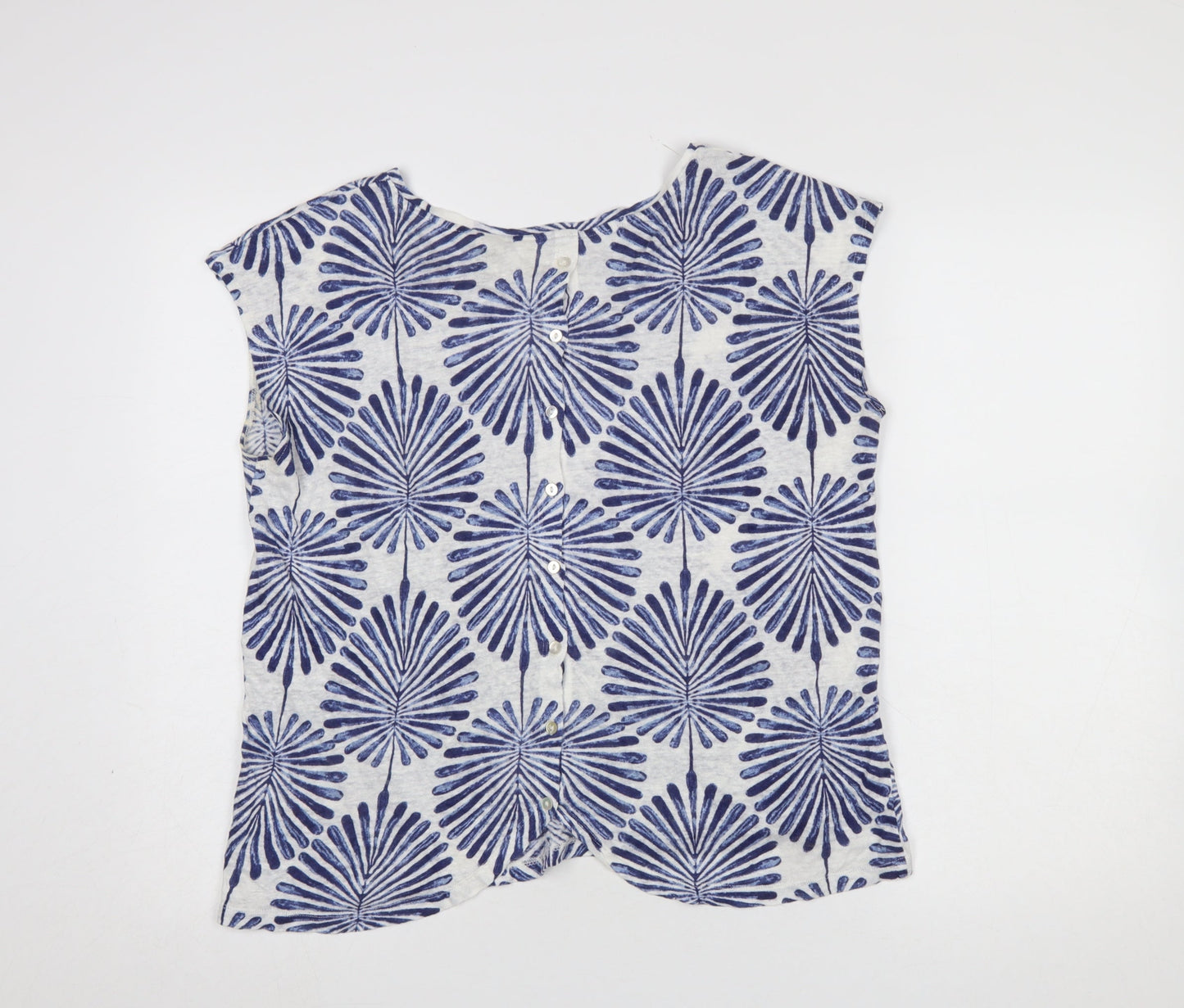 Womens UK Size L JOIE Blue Basic Blouse
