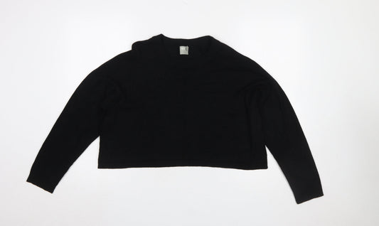 Womens UK Size 12 ASOS Black Pullover Jumper