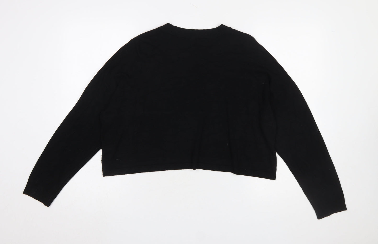 Womens UK Size 12 ASOS Black Pullover Jumper