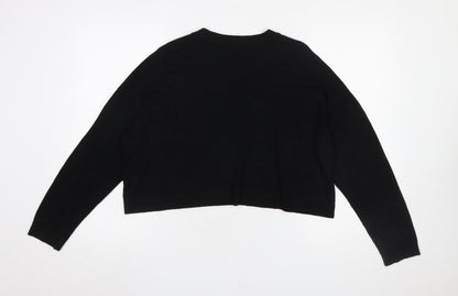 Womens UK Size 12 ASOS Black Pullover Jumper