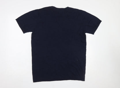 Mens UK Size S Clean Cut Copenhagen Blue  T-Shirt