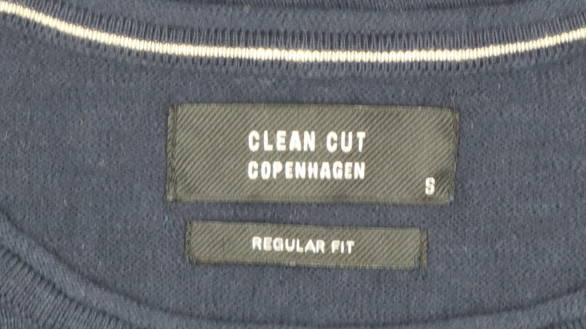 Mens UK Size S Clean Cut Copenhagen Blue  T-Shirt