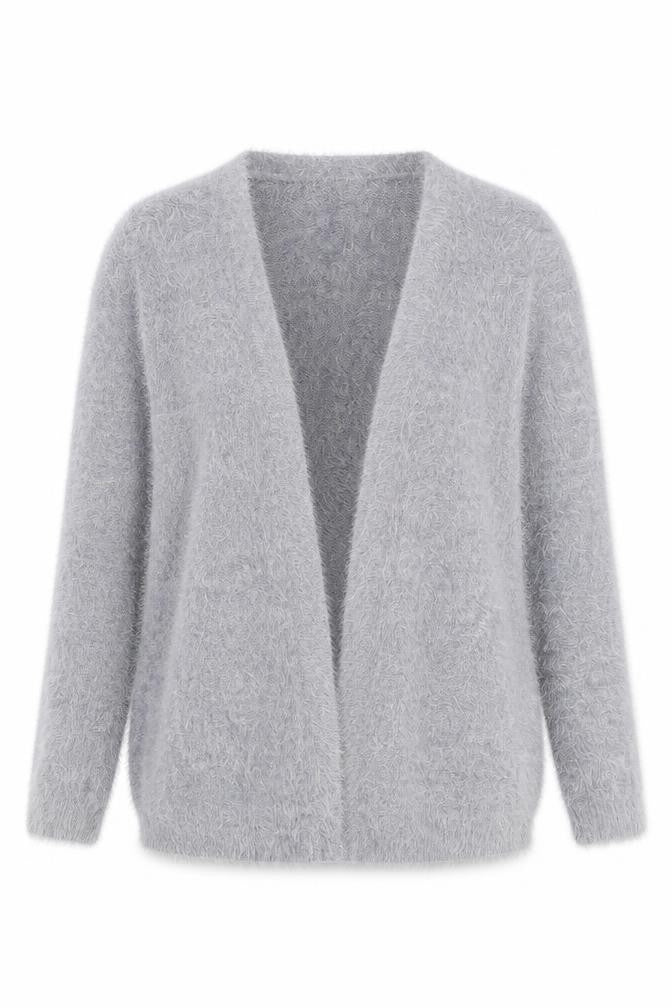 Womens UK Size S Oasis Grey Cardigan Jumper