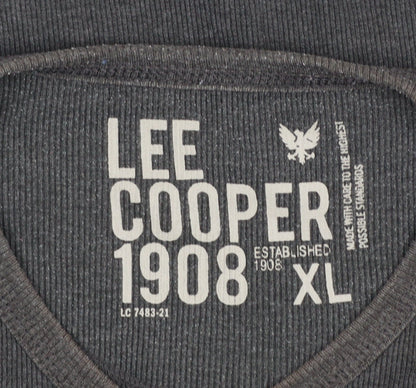 Mens UK Size XL Lee Cooper Black  T-Shirt