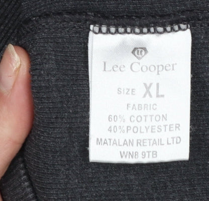 Mens UK Size XL Lee Cooper Black  T-Shirt
