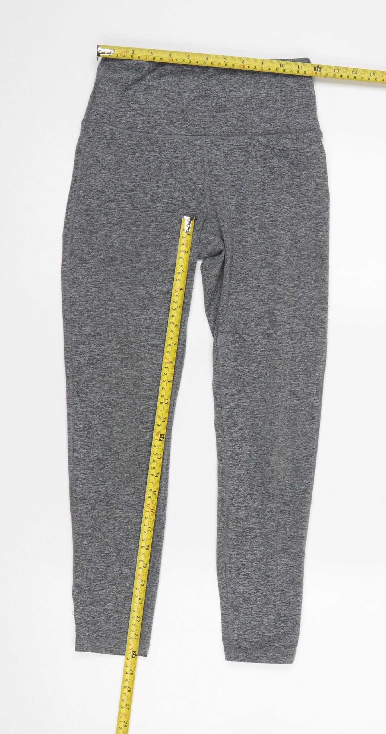 Womens UK Size S Zobha  Ankle Grey Leggings