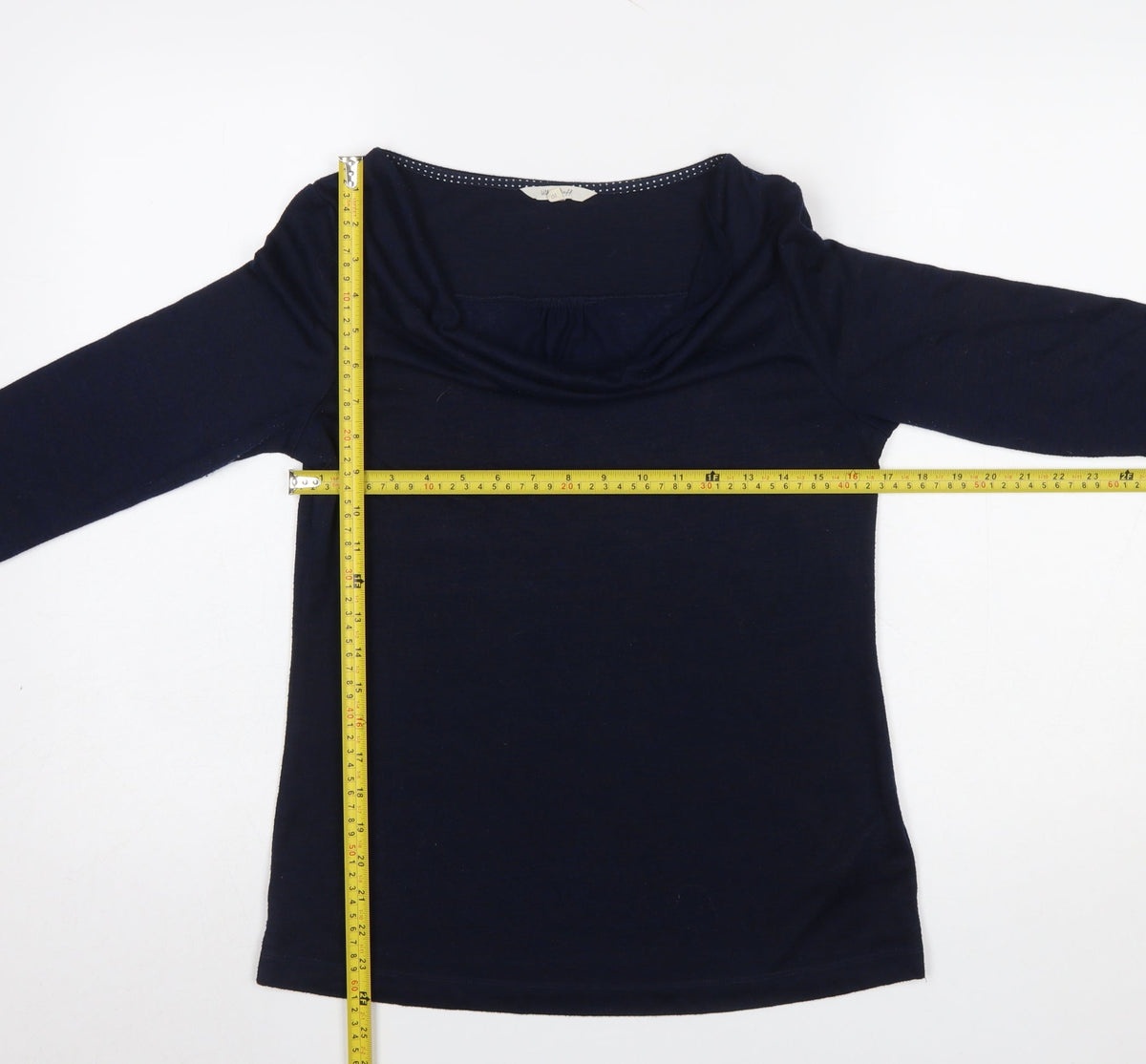 Womens UK Size 10 White Stuff Blue Basic Blouse