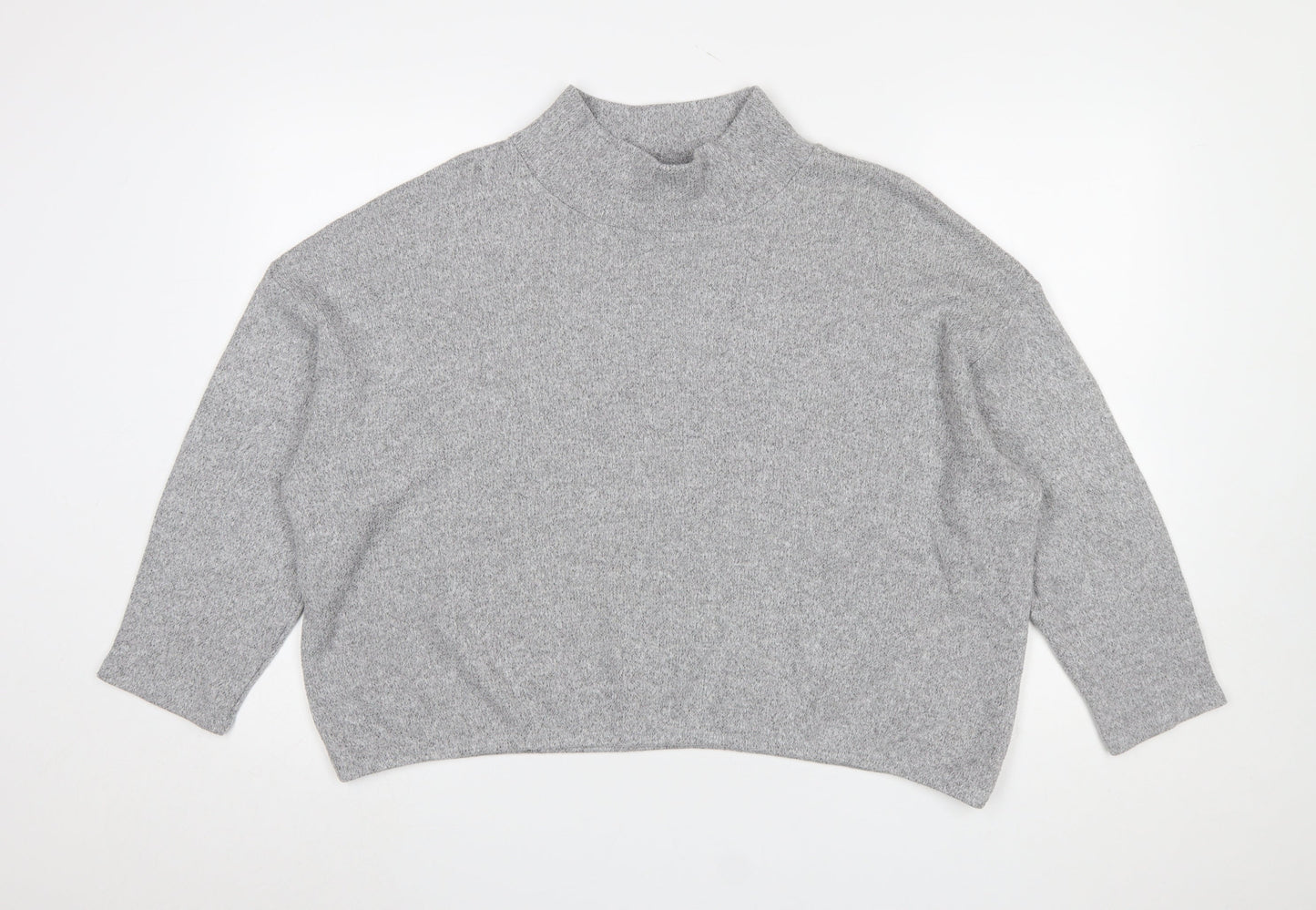 Womens UK Size 18 M&Co Grey Pullover Jumper