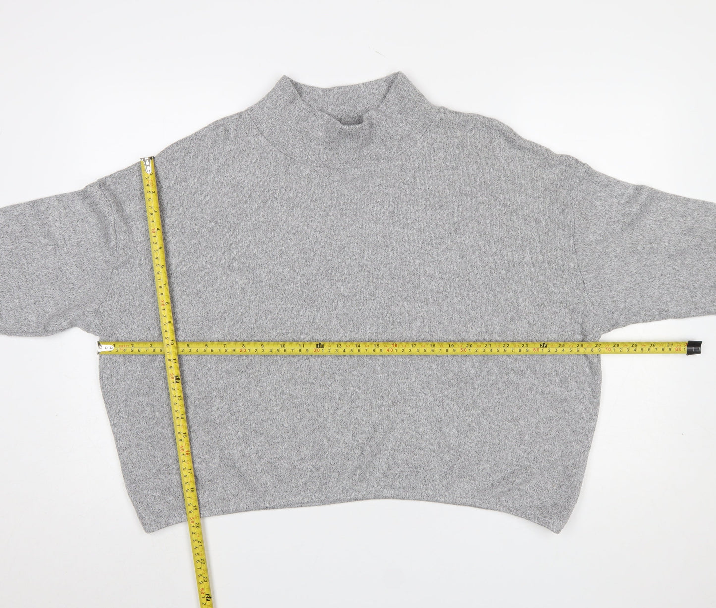 Womens UK Size 18 M&Co Grey Pullover Jumper