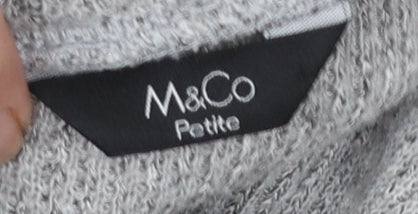 Womens UK Size 18 M&Co Grey Pullover Jumper