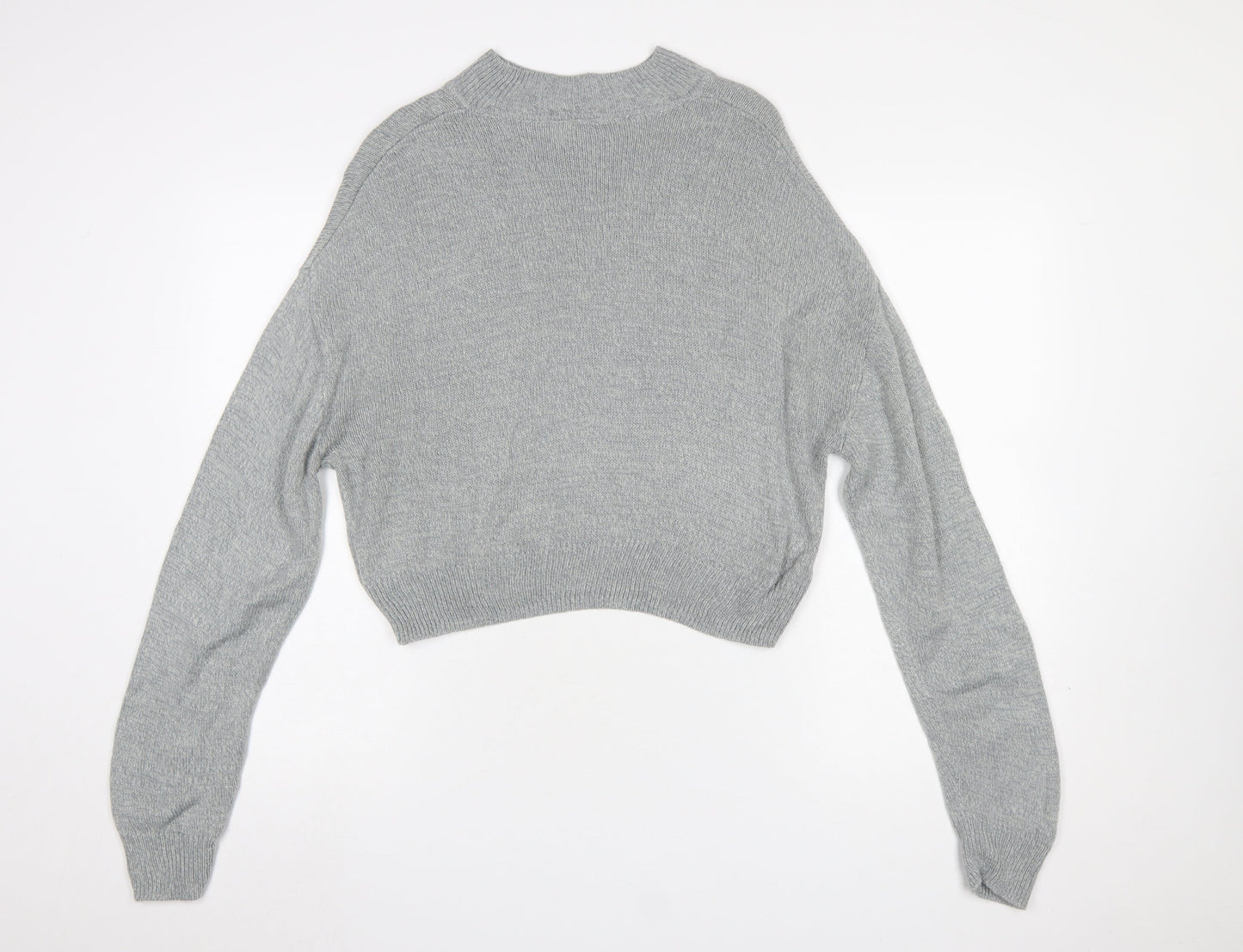 Womens UK Size 8 H&M Grey Pullover Jumper