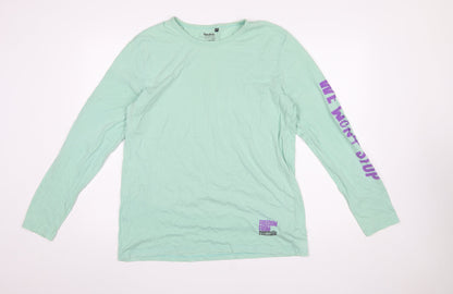 Mens UK Size XL Neutral Green  T-Shirt
