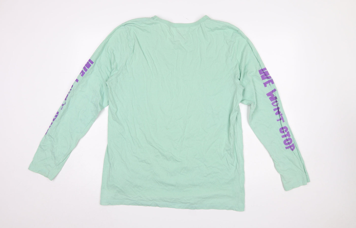Mens UK Size XL Neutral Green  T-Shirt