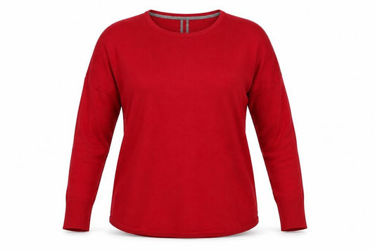 Womens UK Size 12 Joules Red Pullover Jumper