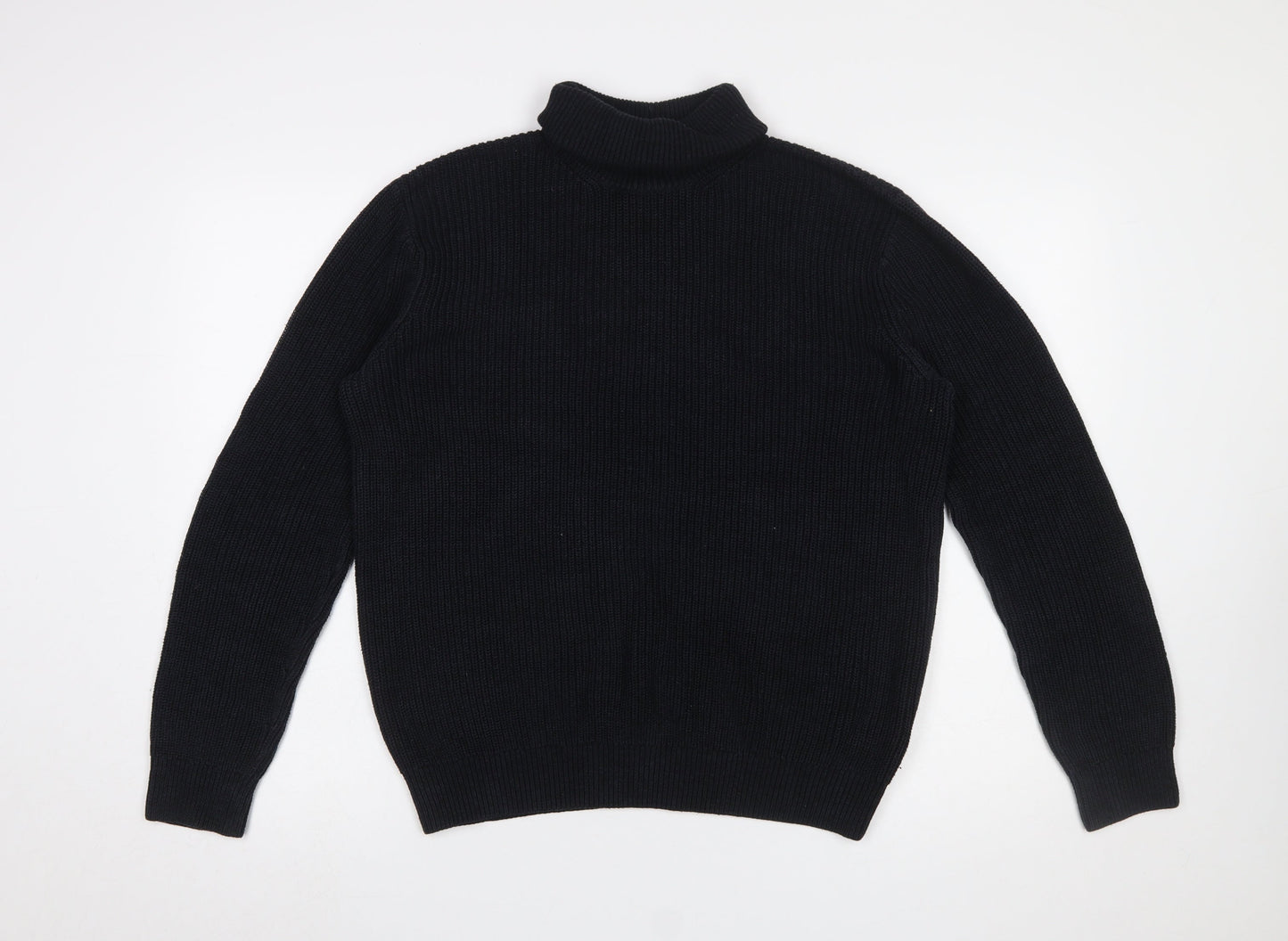 Womens UK Size 12 H&M Black Pullover Jumper