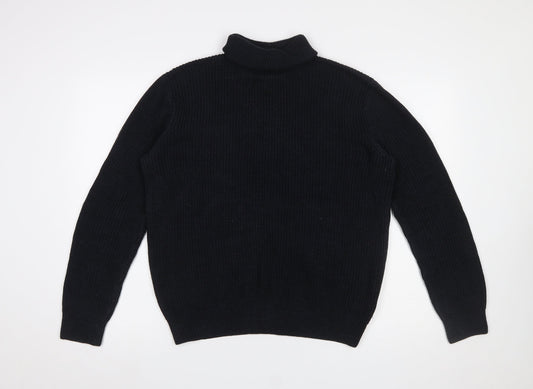 Womens UK Size 12 H&M Black Pullover Jumper