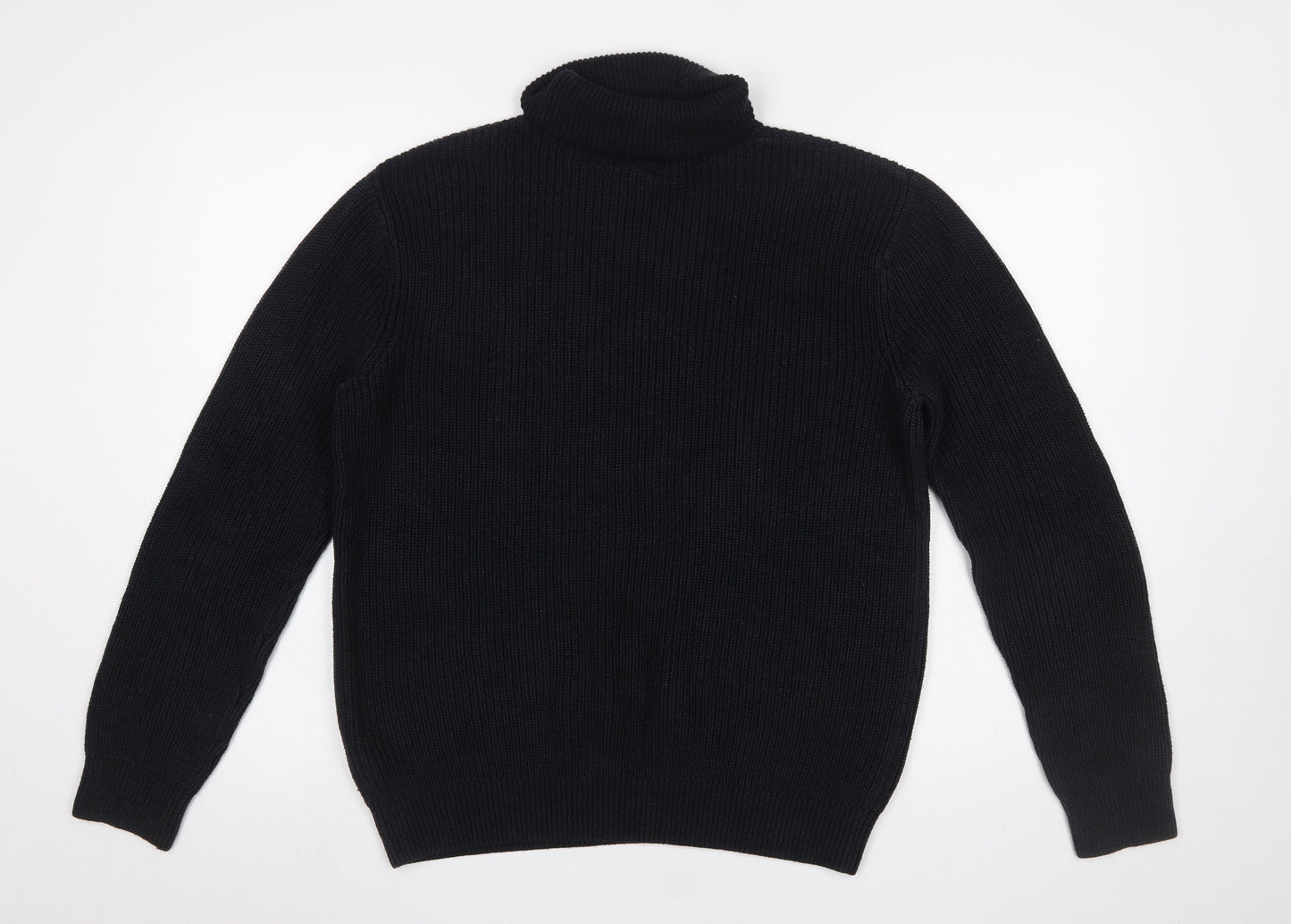 Womens UK Size 12 H&M Black Pullover Jumper