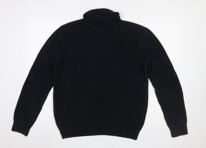 Womens UK Size 12 H&M Black Pullover Jumper