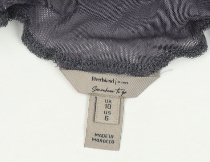 Womens UK Size 10 River Island Bodycon Dress