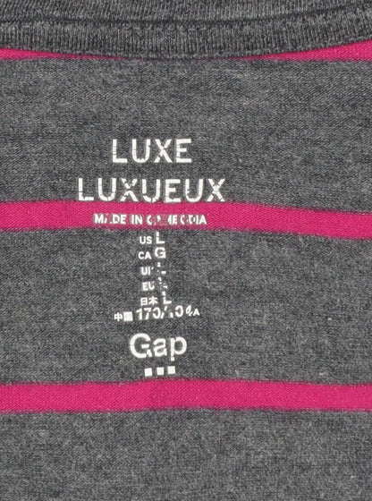 Womens UK Size 14 Gap Grey Basic T-Shirt