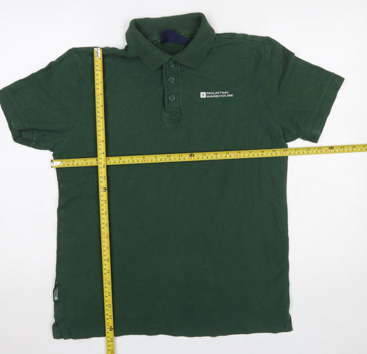 Mens UK Size S Mountain Warehouse 100% Cotton Polo Shirt