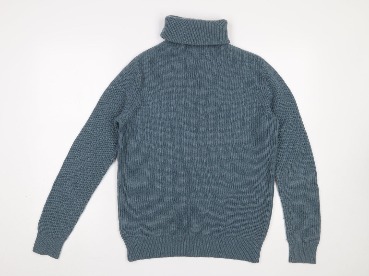 Mens UK Size M Savile Row Company Blue Pullover Jumper