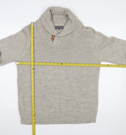 Mens UK Size 2XL Carter & Rise Beige Pullover Jumper