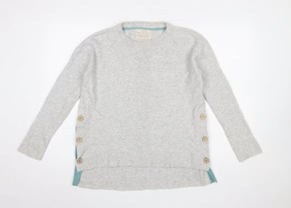 Womens UK Size 12 White Stuff Grey Pullover Jumper
