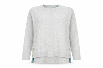 Womens UK Size 12 White Stuff Grey Pullover Jumper