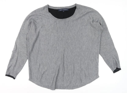 Womens UK Size S French Connection Grey Pullover Jumper