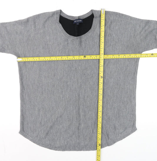 Womens UK Size S French Connection Grey Pullover Jumper
