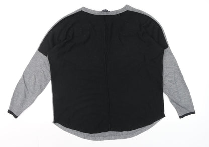 Womens UK Size S French Connection Grey Pullover Jumper