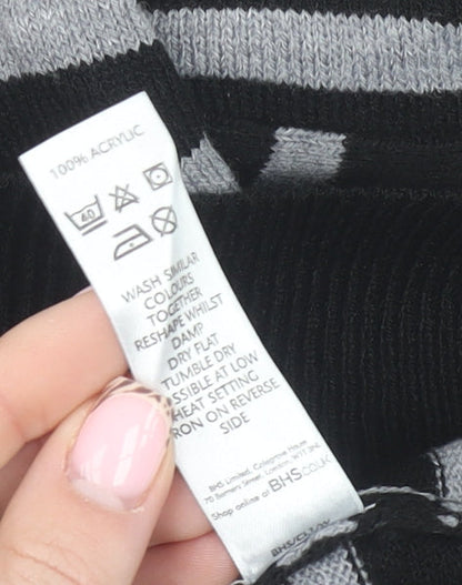 Womens UK Size 16 BHS Black Pullover Jumper