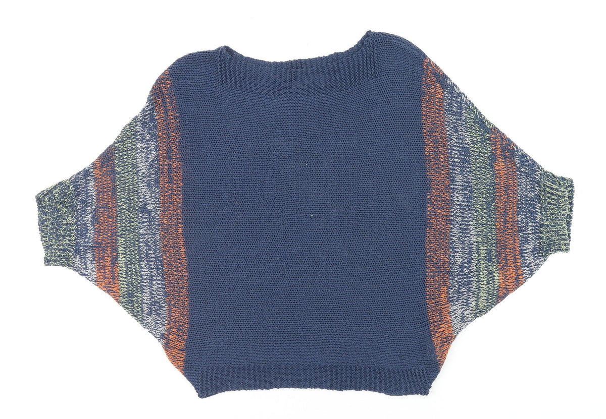 Womens UK Size M Wal G Blue Pullover Jumper