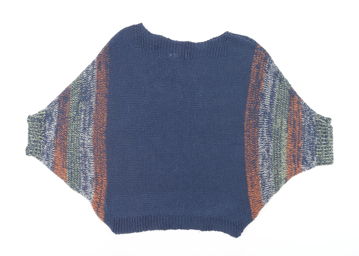 Womens UK Size M Wal G Blue Pullover Jumper