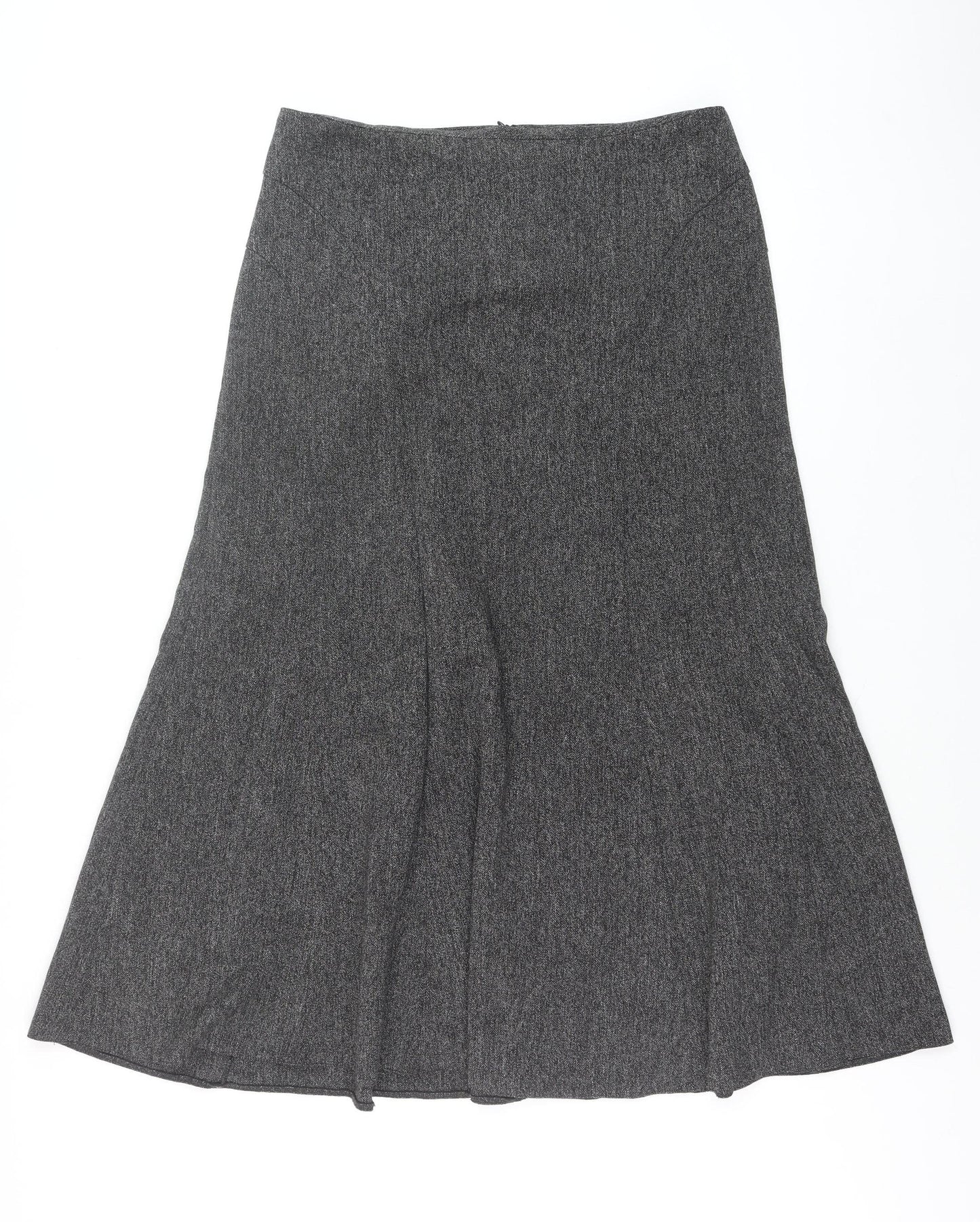 Womens UK Size 14 BHS A-Line Tweed Skirt