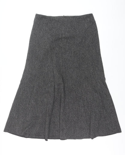 Womens UK Size 14 BHS A-Line Tweed Skirt