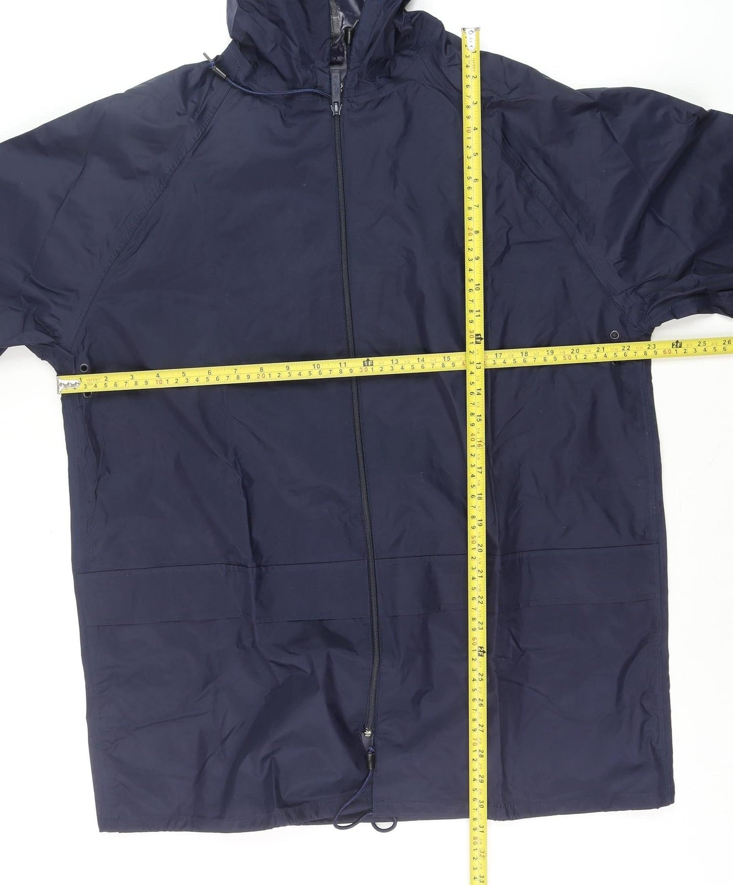 Mens UK Size M Regatta Blue Rain Coat