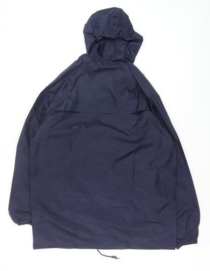 Mens UK Size M Regatta Blue Rain Coat