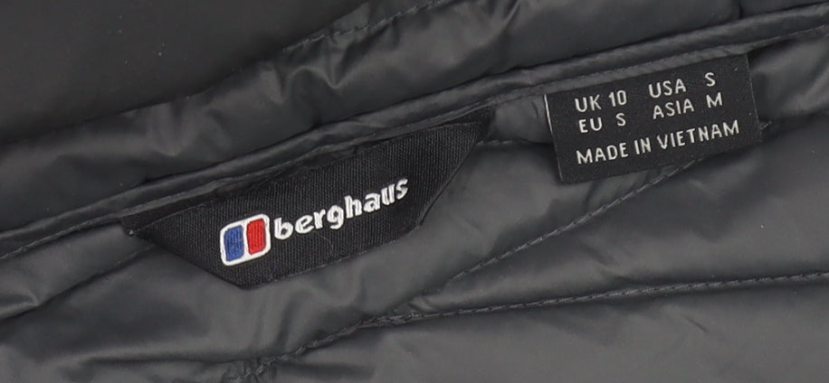 Womens UK Size 10 Berghaus Black Puffer Jacket
