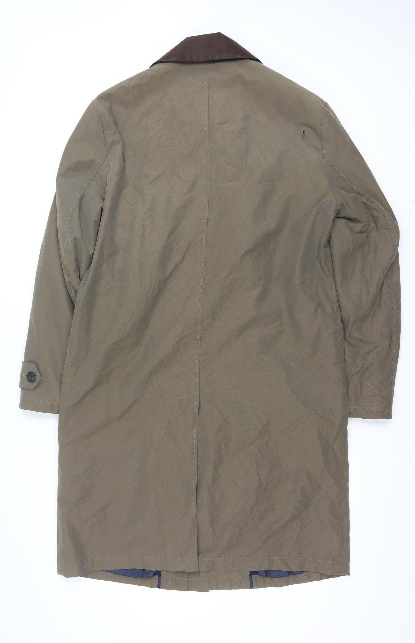 Mens UK Size 40 Austin Reed Brown Trench Coat