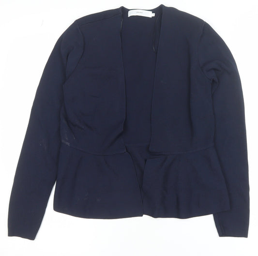 Womens UK Size 12 John Lewis Blue Cardigan Jumper