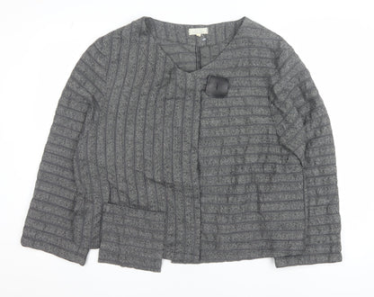 Womens UK Size XL Tutta Natura Grey Basic Jacket