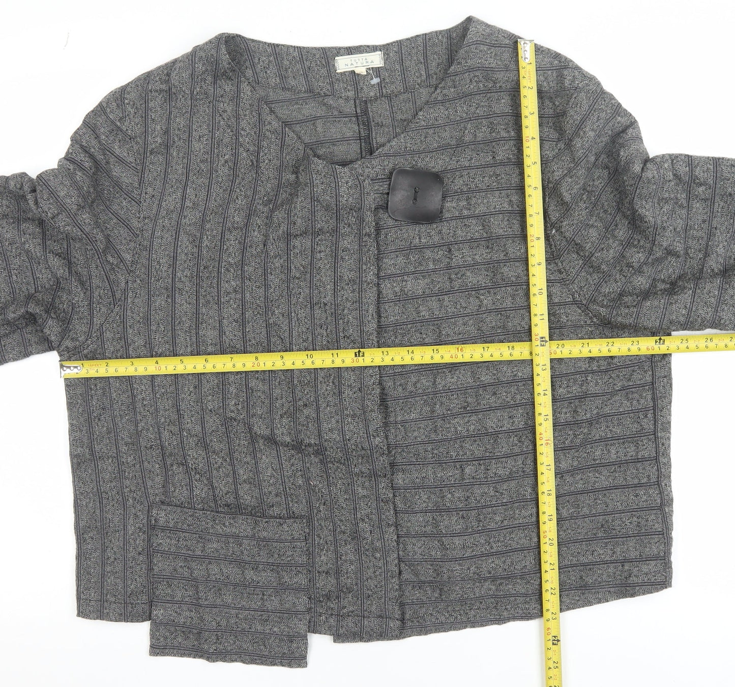 Womens UK Size XL Tutta Natura Grey Basic Jacket