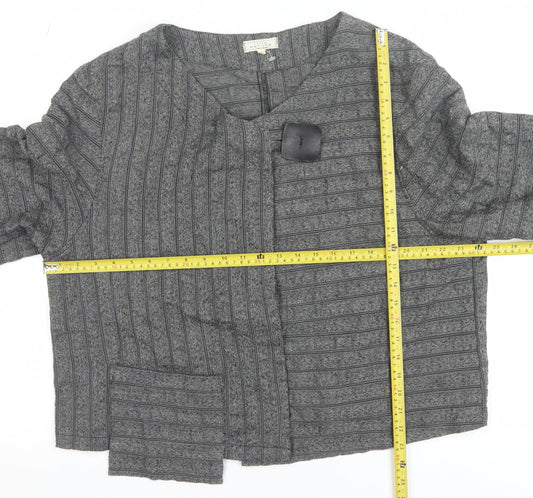 Womens UK Size XL Tutta Natura Grey Basic Jacket