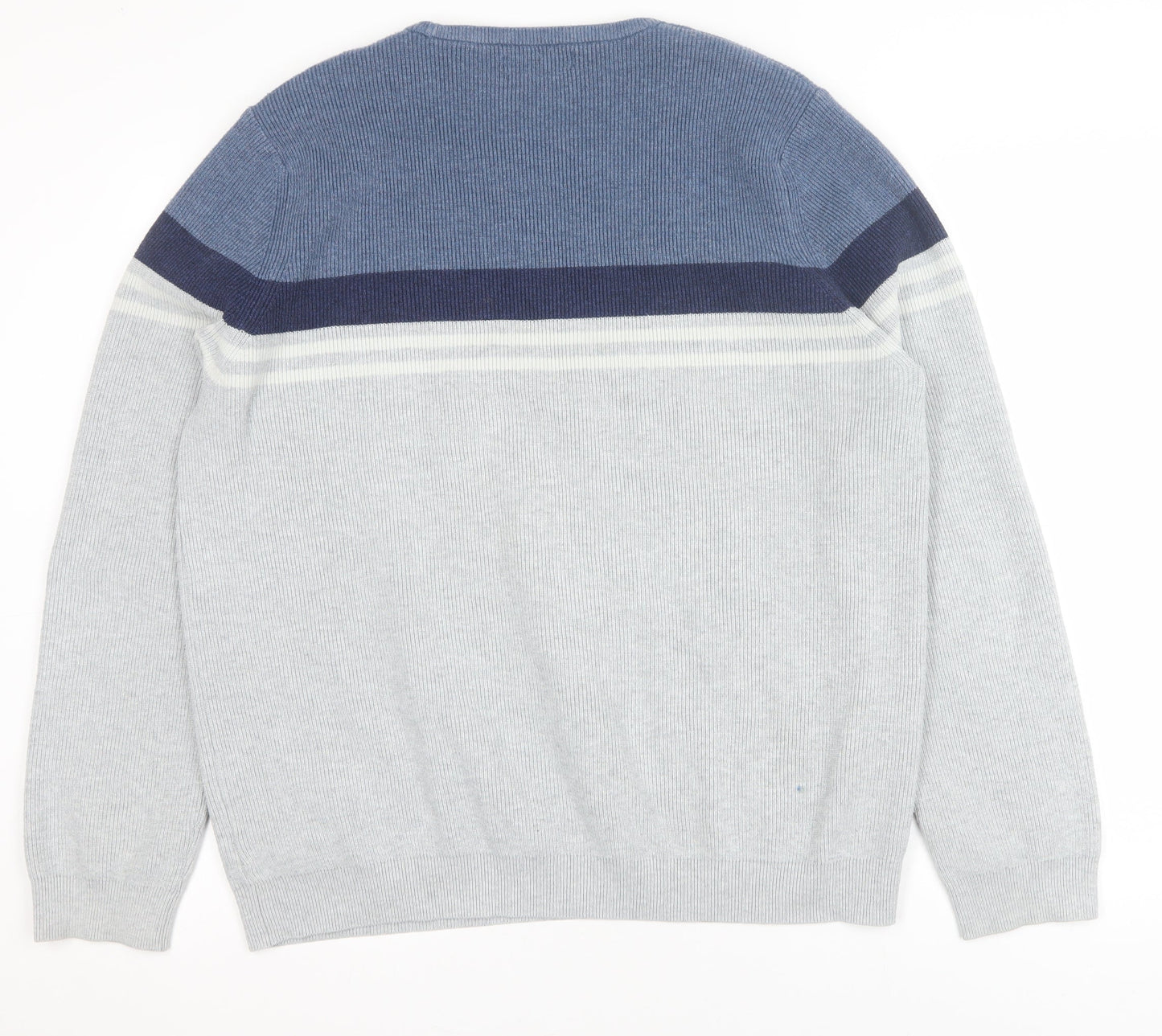 Mens UK Size XL Marks and Spencer Grey Pullover Jumper