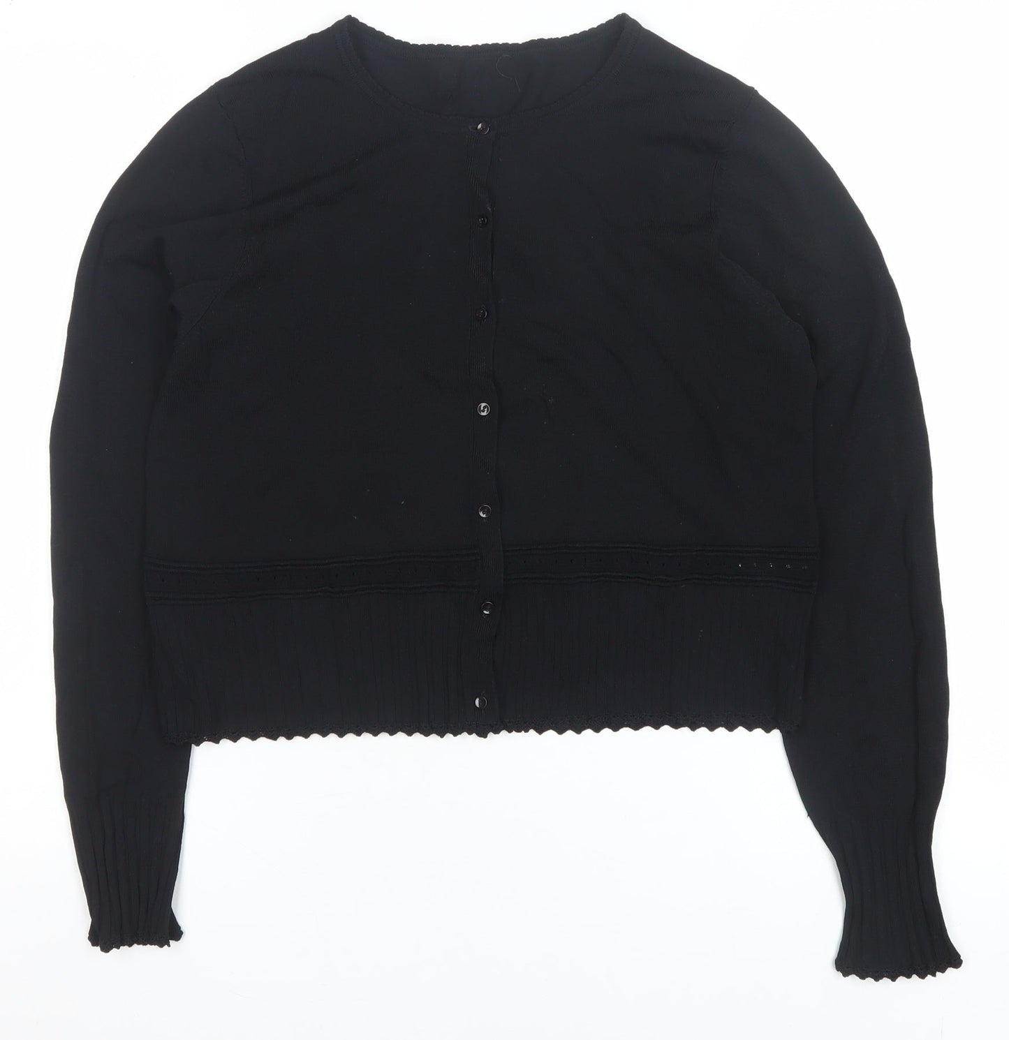 Womens UK Size M Designers at Debenhams Black Cardigan Jumper