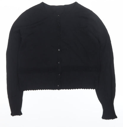 Womens UK Size M Designers at Debenhams Black Cardigan Jumper